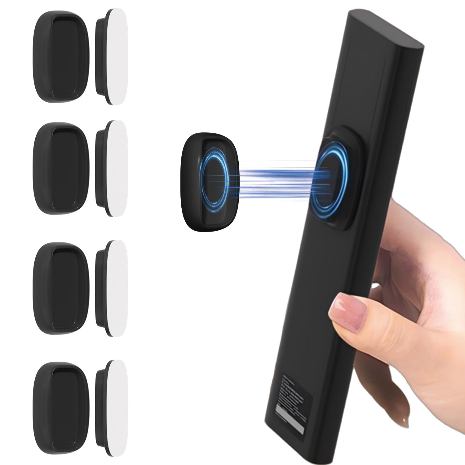 ZORBES® 5 Pack Upgraded Remote Control Holder Wall Moun ZORBES® 5 Pack Upgraded Remote Control Holder Wall Moun